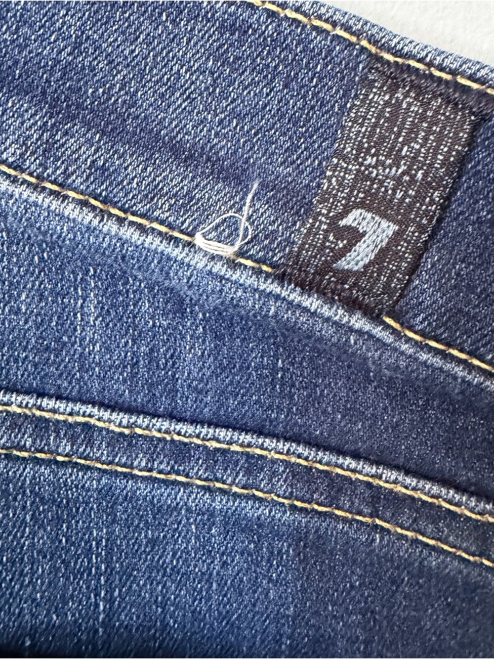 7 For All Mankind Ankle Gwenevere Mid Rise Skinny Jeans – Size 25 (26X26.5) - Picture 10 of 16